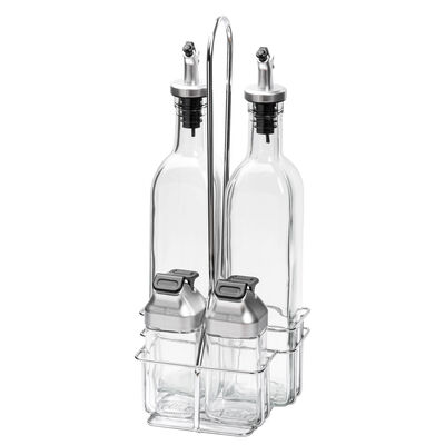 ETAL STANDLI 4LÜ CAM SOSLUK SETİ - KORUMA KAPAKLI 500ML/100ML